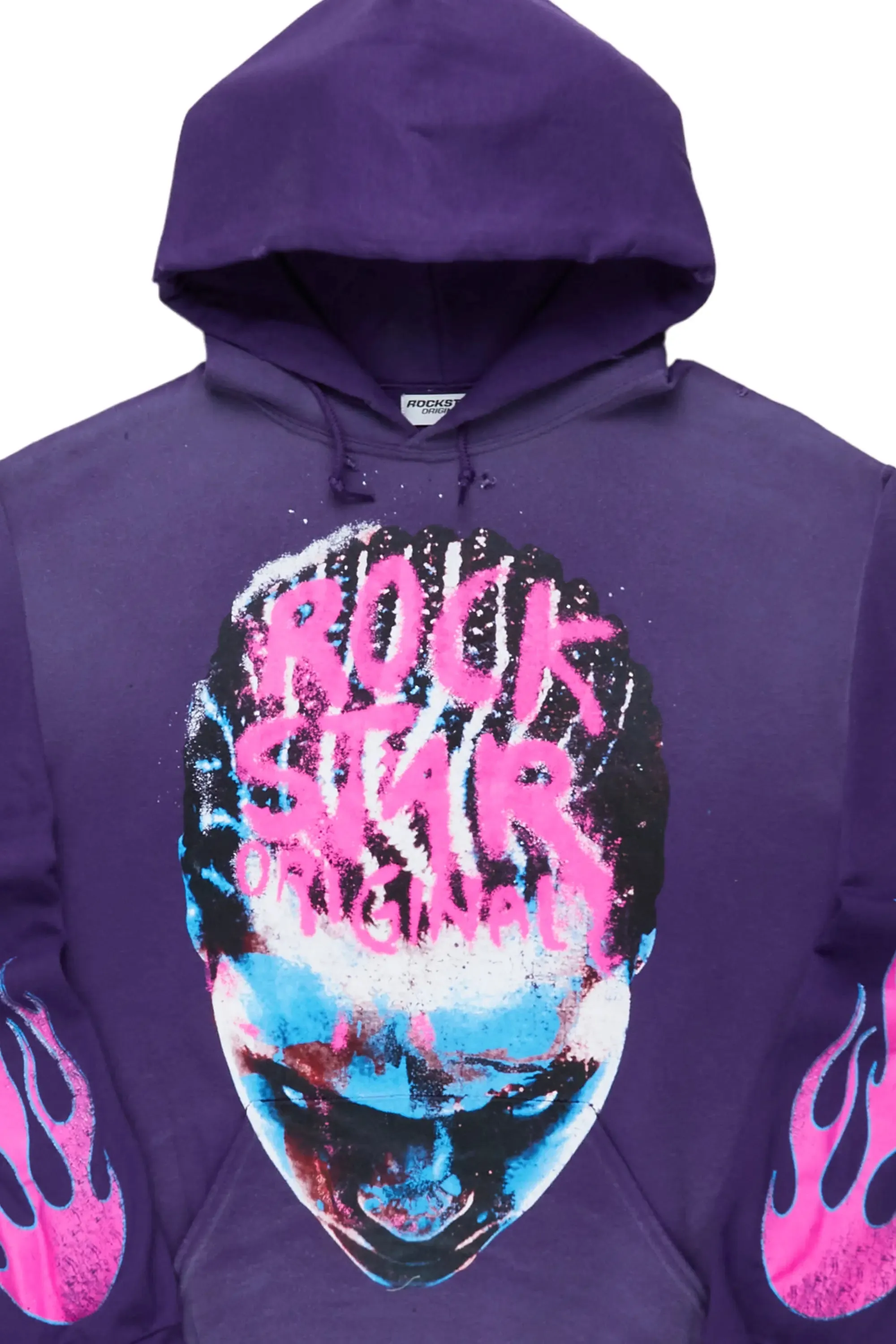 Marielos Purple Oversized Hoodie sold by Rockstar Original product image thumbnail 2