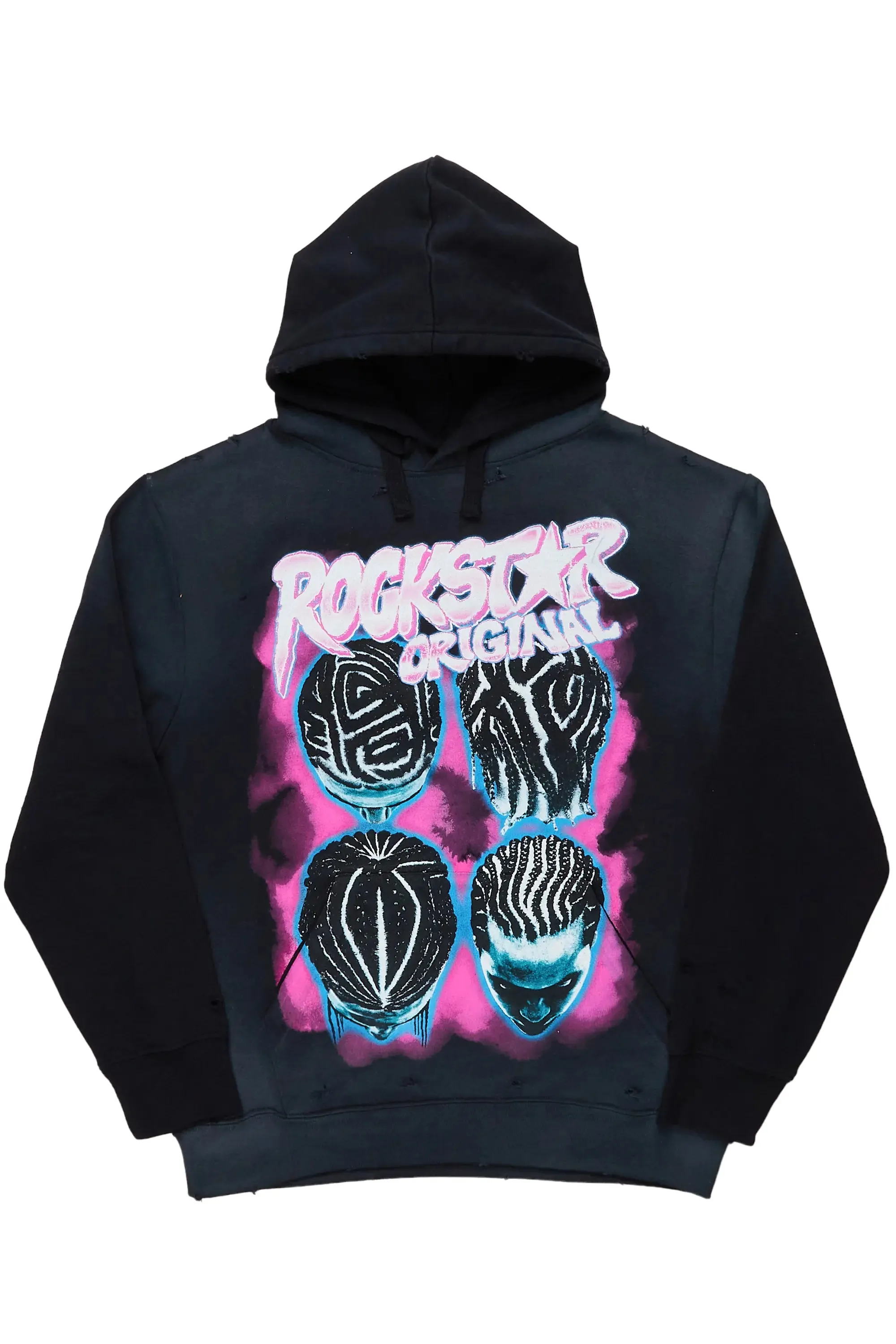 Barber Black Graphic Hoodie sold by Rockstar Original product image thumbnail 2