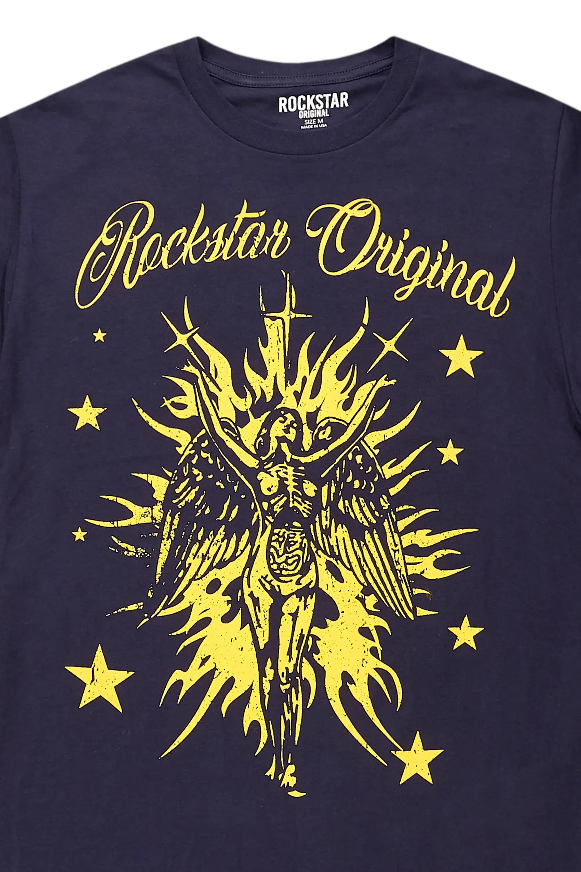 Mermaid Navy Graphic T-Shirt sold by Rockstar Original product image thumbnail 3