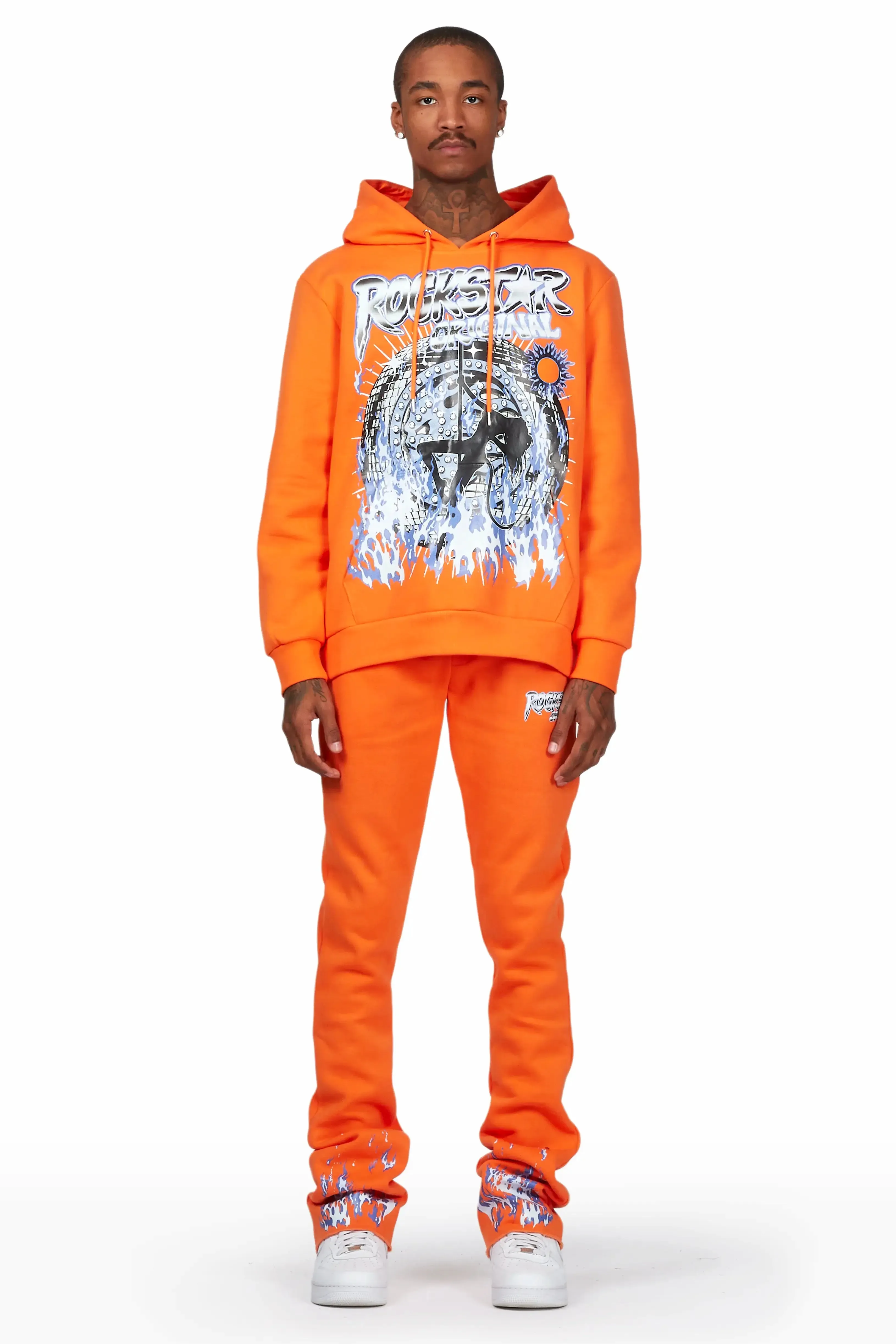 Bruno Orange Stacked Flare Track Set sold by Rockstar Original