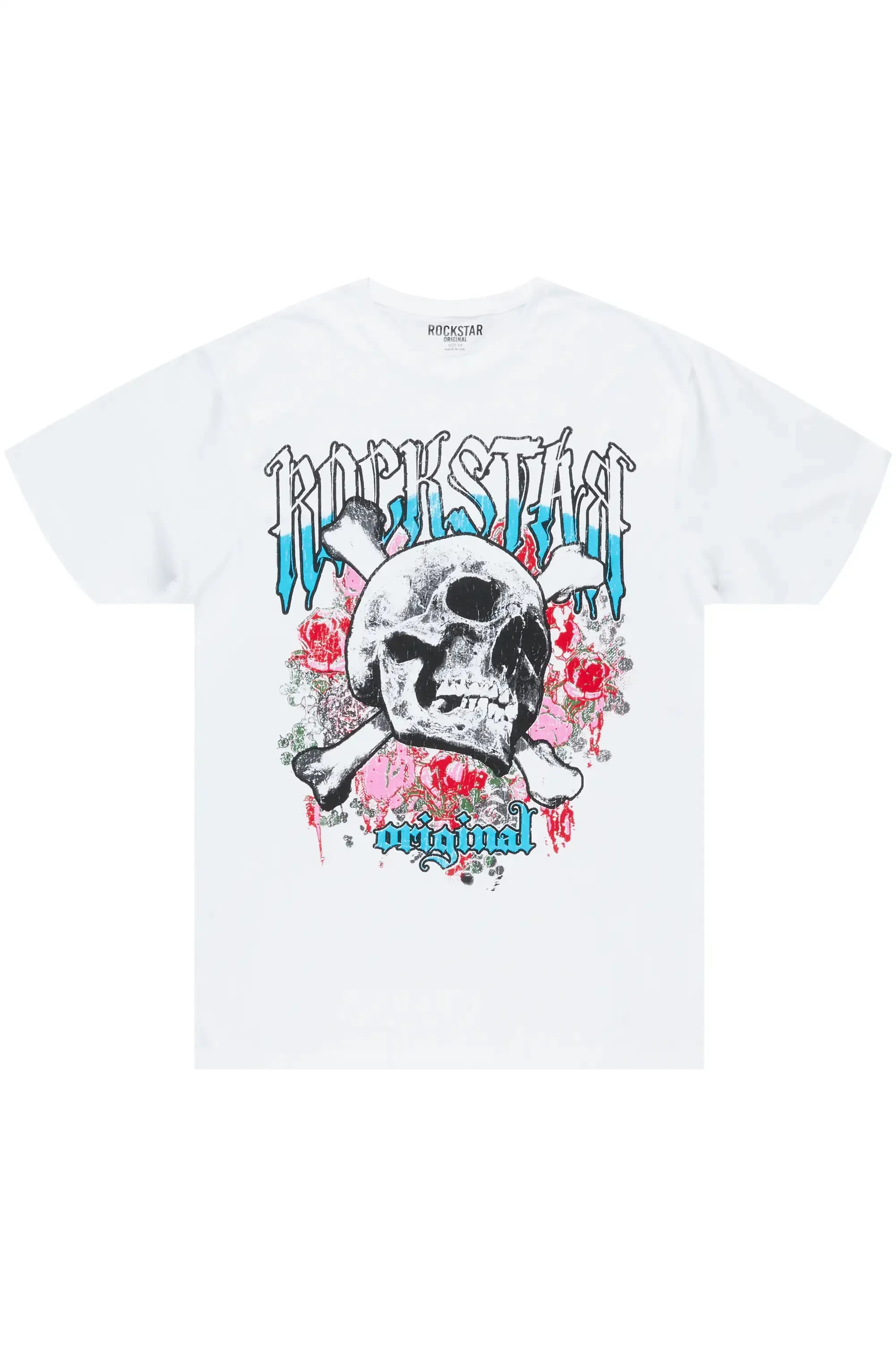 Nexum White Graphic T-Shirt sold by Rockstar Original