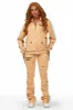 Hadley Beige Tricot Super Stacked Trackset sold by Rockstar Original