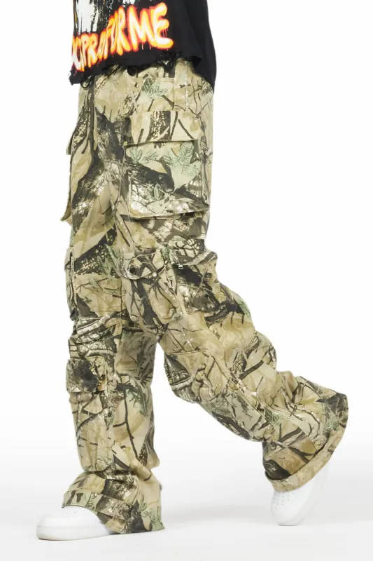 Mahesh Tree Camo Baggy Cargo Jean sold by Rockstar Original