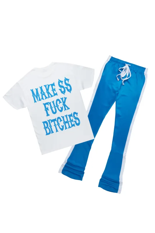 Deeler Blue T-shirt/Super Stacked Set sold by Rockstar Original