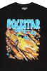 Bahlastin Black Graphic T-Shirt sold by Rockstar Original