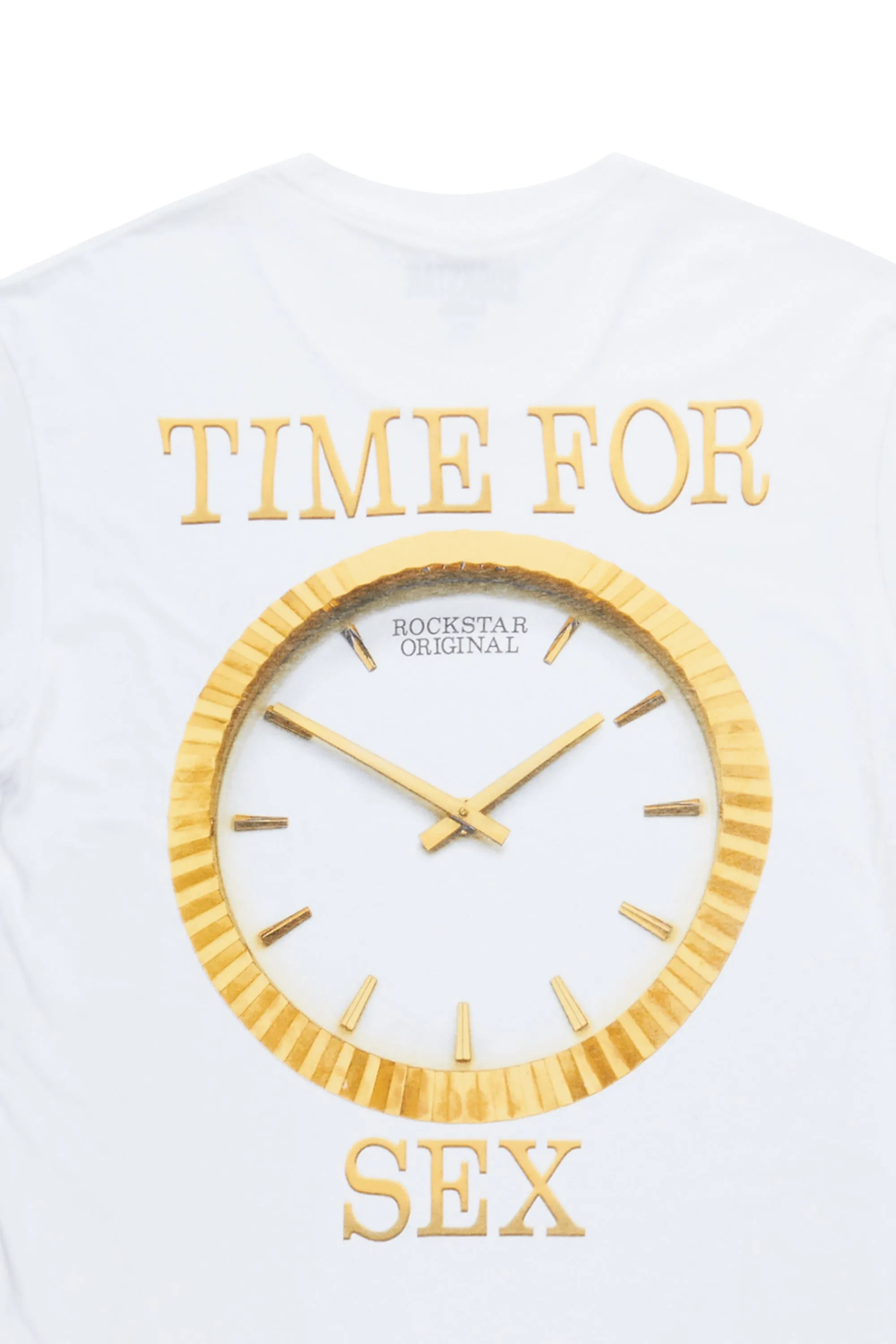 Realex White Graphic T-Shirt sold by Rockstar Original product image thumbnail 2