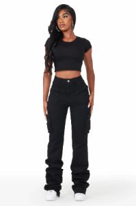 Ayla Black Super Stacked Jean sold by Rockstar Original