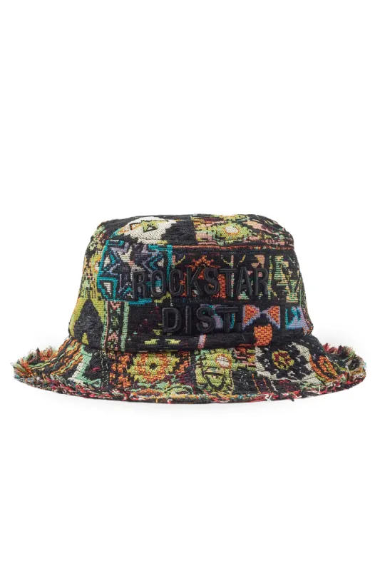Ayami Green Tapestry Bucket Hat sold by Rockstar Original