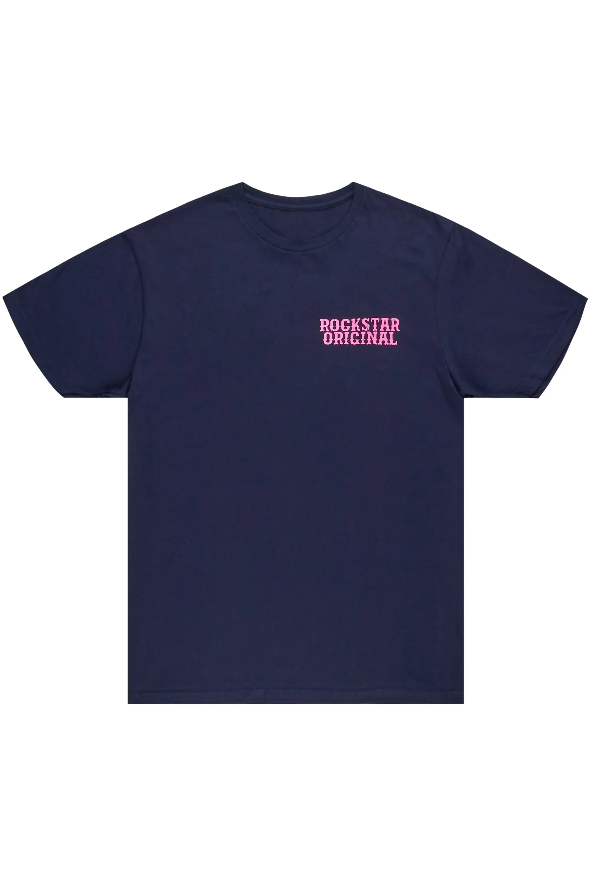 Posse Navy/ Orchid Graphic T-Shirt sold by Rockstar Original product image thumbnail 2