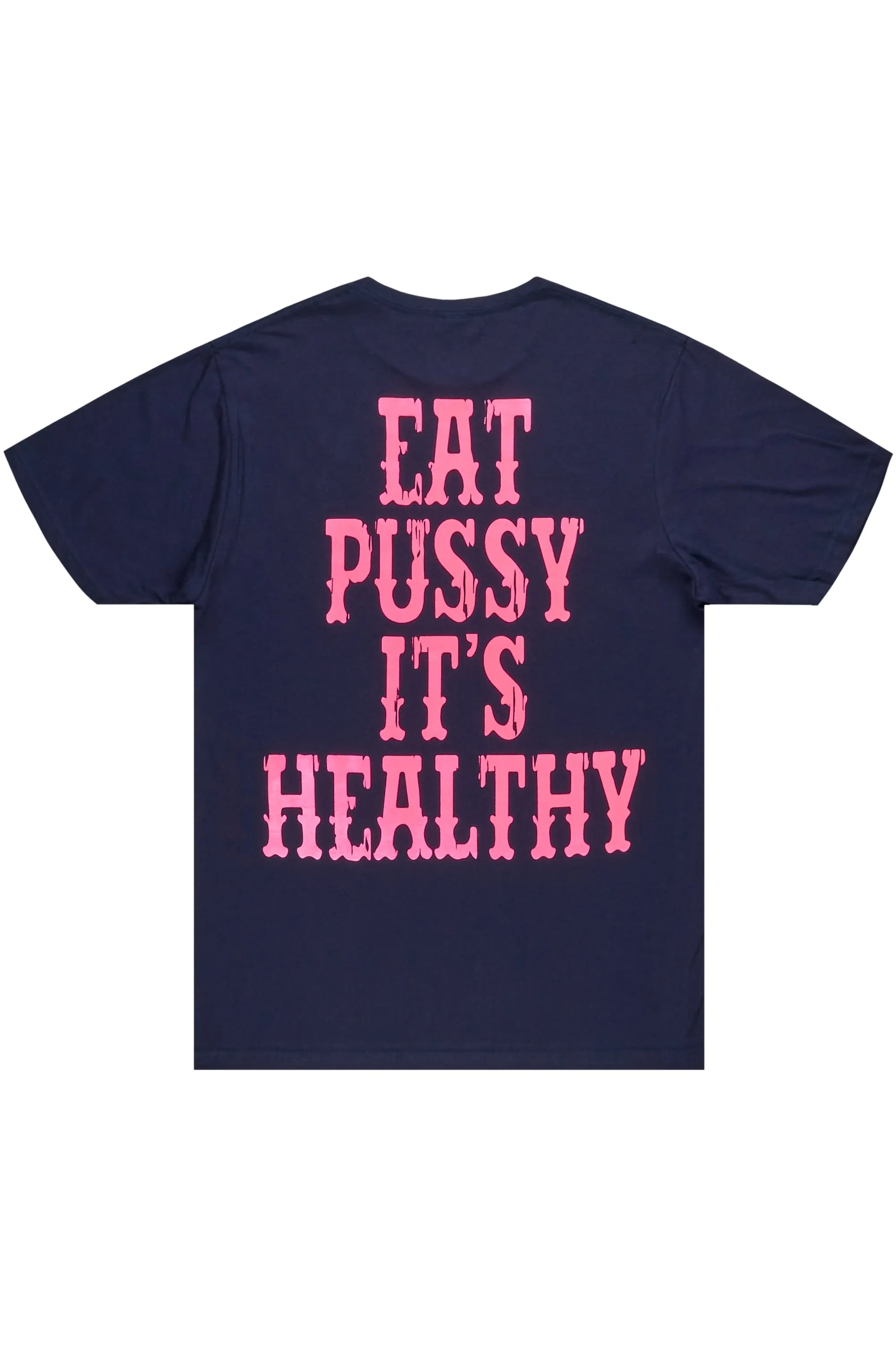 Posse Navy/ Orchid Graphic T-Shirt sold by Rockstar Original