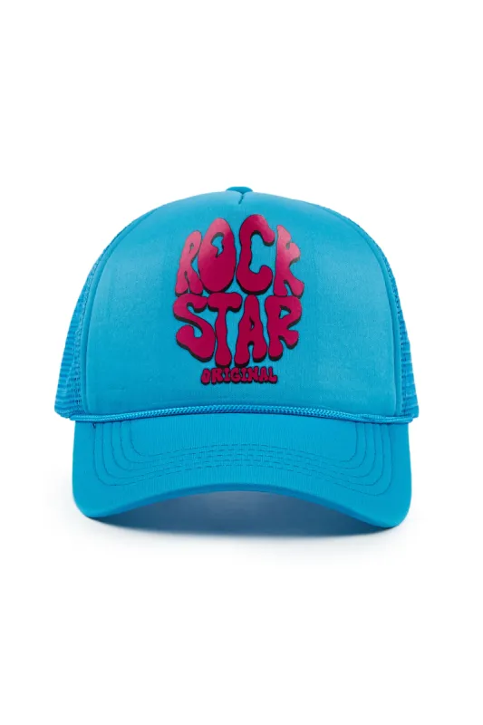 Warblen Aqua Trucker Hat sold by Rockstar Original