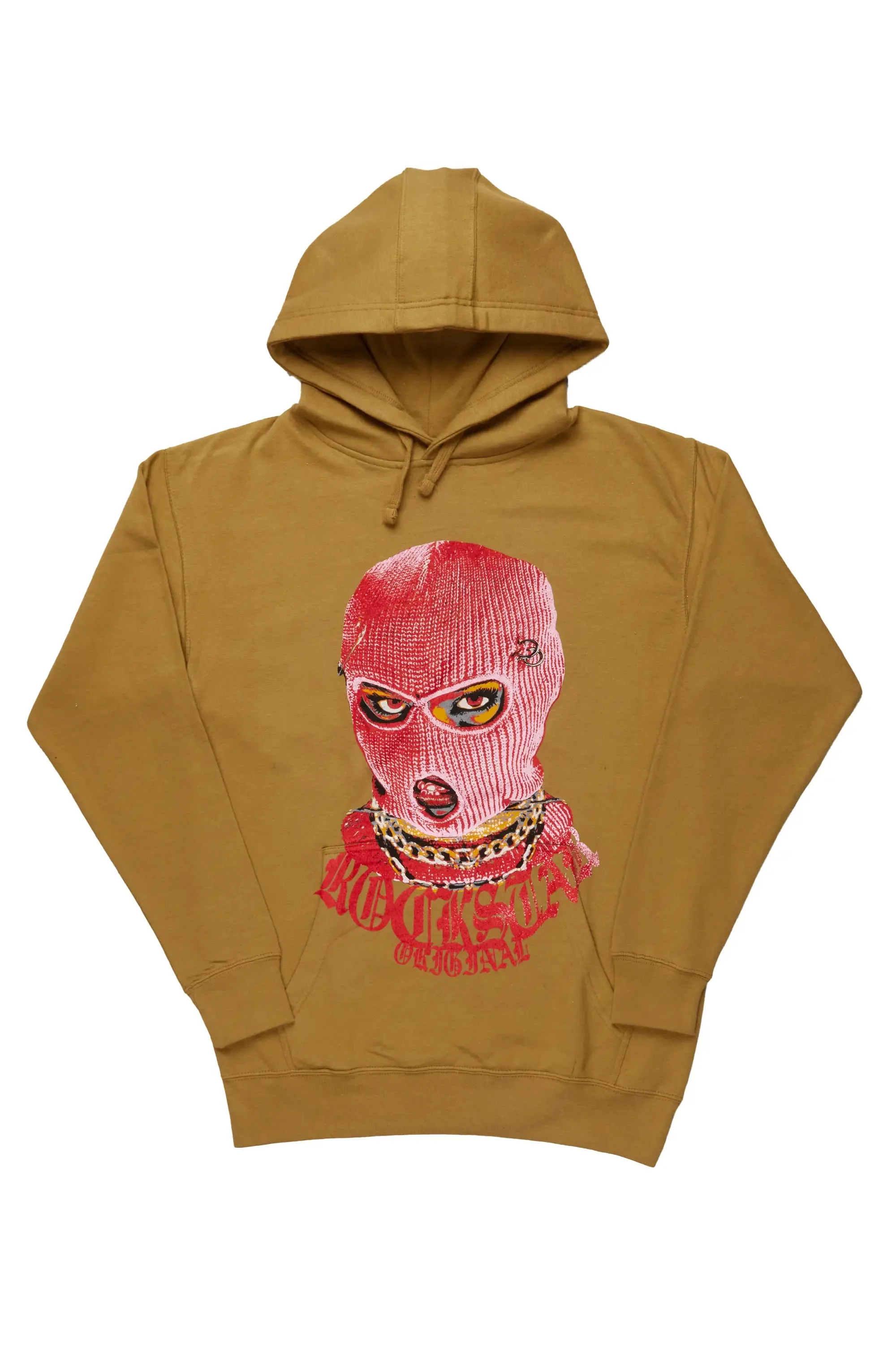 Catch Her Tan Oversized Hoodie sold by Rockstar Original product image thumbnail 3