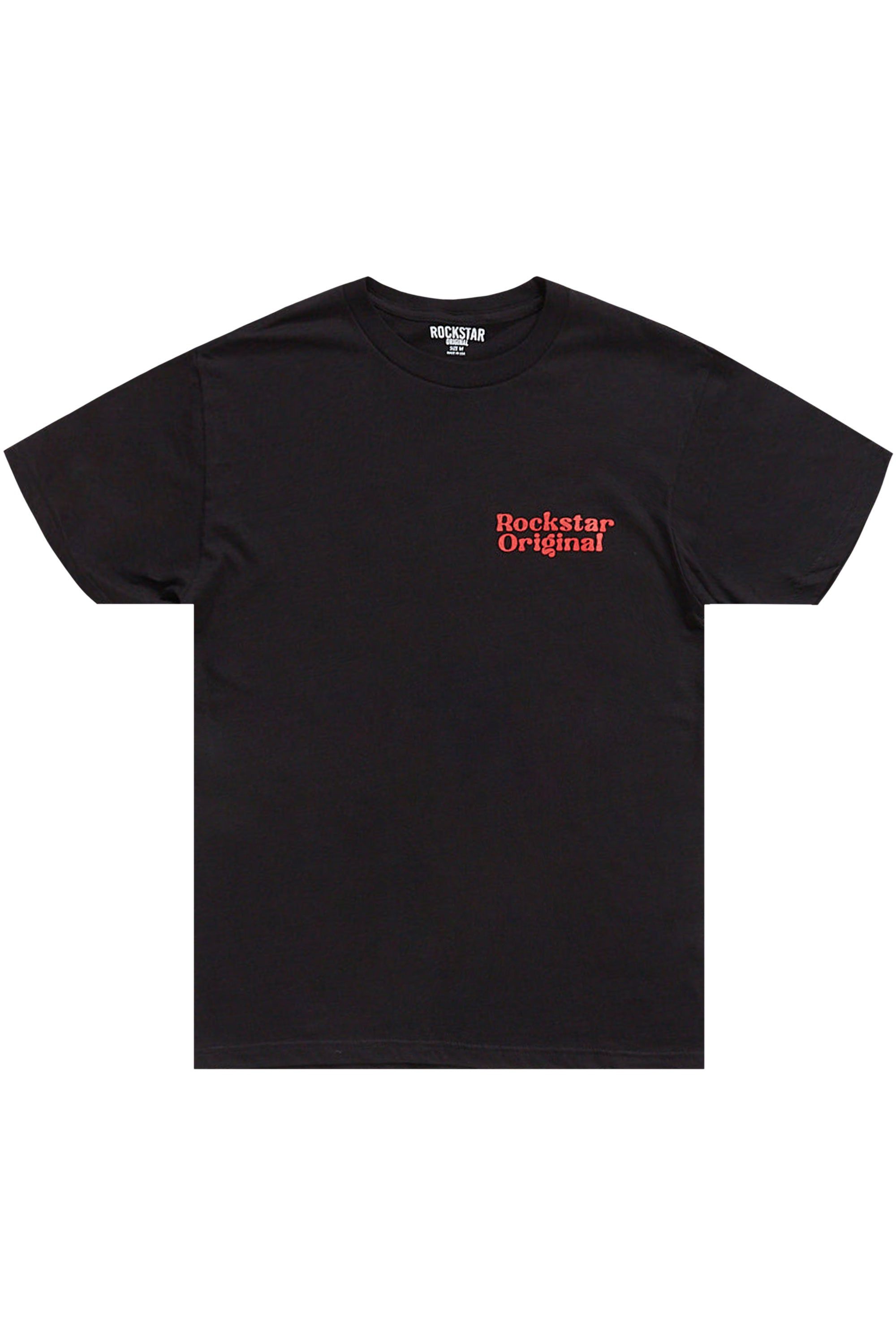 Ender Black Graphic T-Shirt sold by Rockstar Original product image thumbnail 3