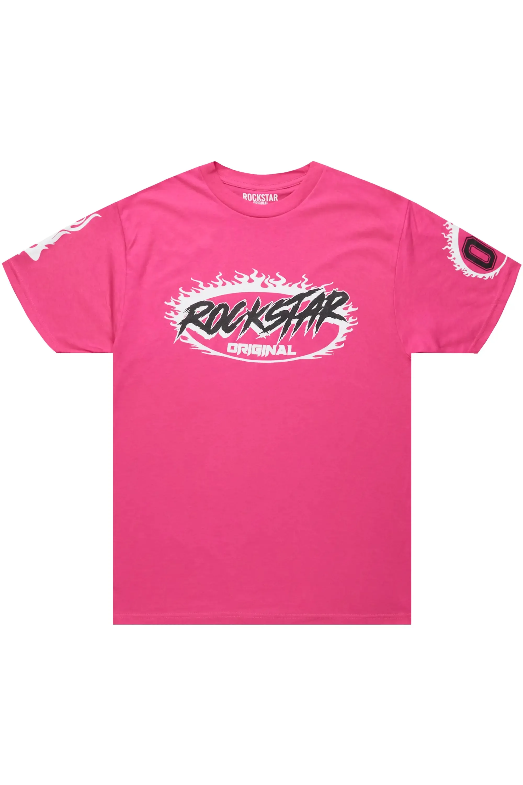 Aviana Hot Pink Oversized T-Shirt sold by Rockstar Original product image thumbnail 2