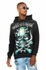 Inner Luv Black Distressed Graphic Hoodie sold by Rockstar Original
