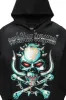 Inner Luv Black Distressed Graphic Hoodie sold by Rockstar Original