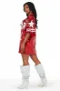 Gameday Red Sequin Mini Dress sold by Rockstar Original