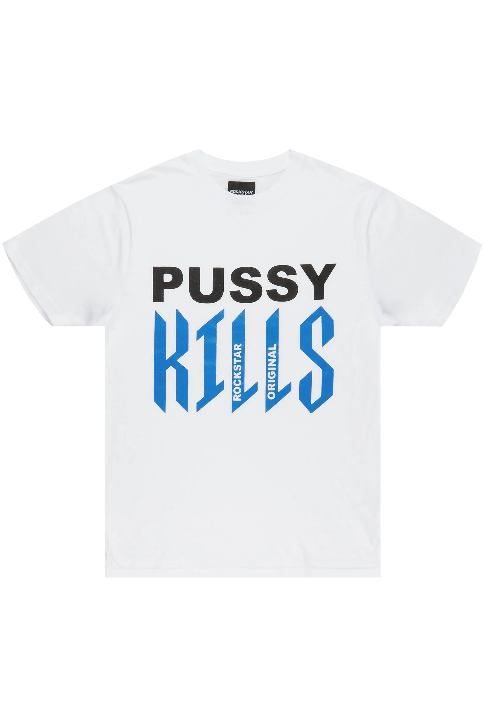 Nynez White Graphic T-Shirt sold by Rockstar Original