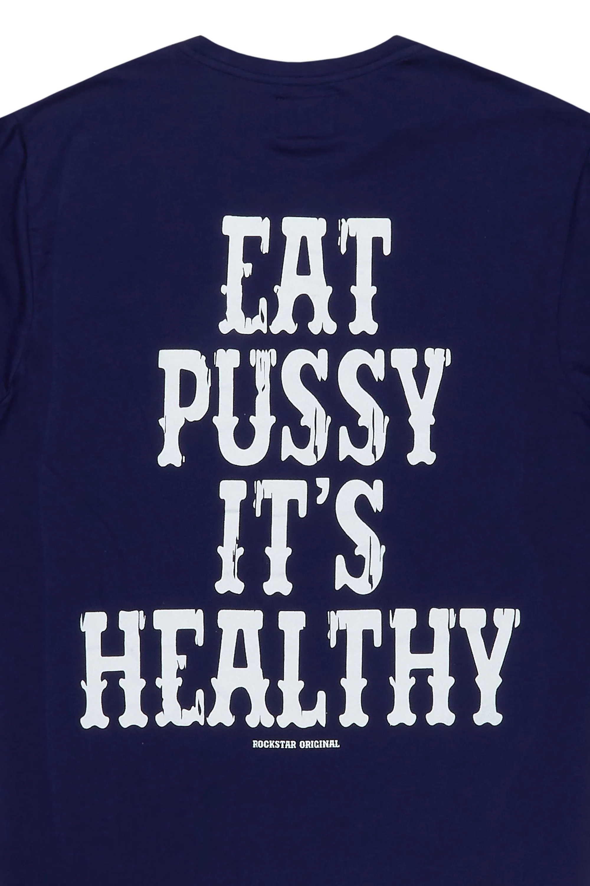 Posse Navy Graphic T-Shirt sold by Rockstar Original product image thumbnail 2