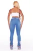 Khalia Med. Wash Painted Super Stacked Jean sold by Rockstar Original