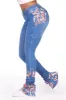 Khalia Med. Wash Painted Super Stacked Jean sold by Rockstar Original