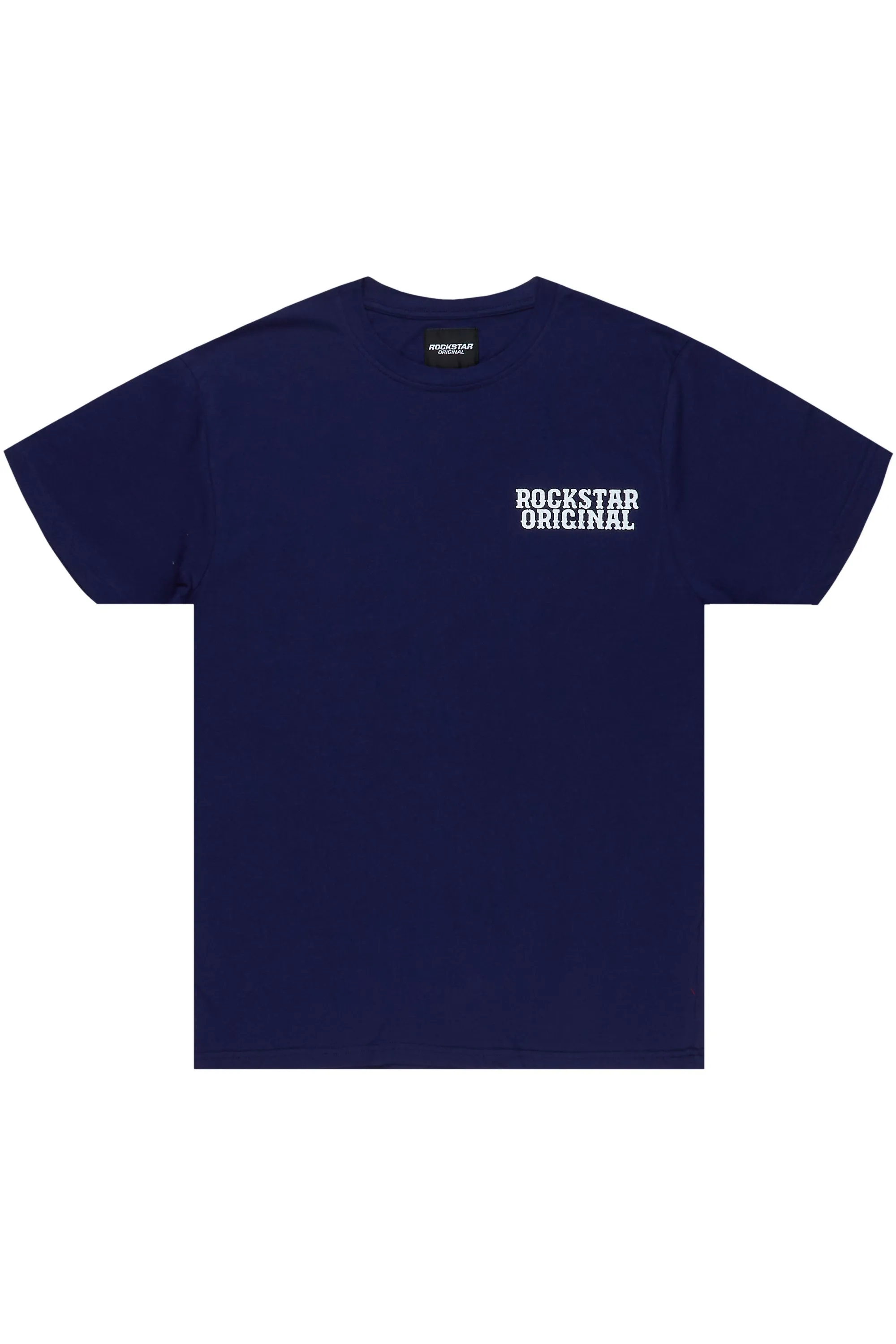 Posse Navy Graphic T-Shirt sold by Rockstar Original product image thumbnail 3