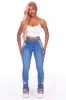 Khalia Med. Wash Painted Super Stacked Jean sold by Rockstar Original