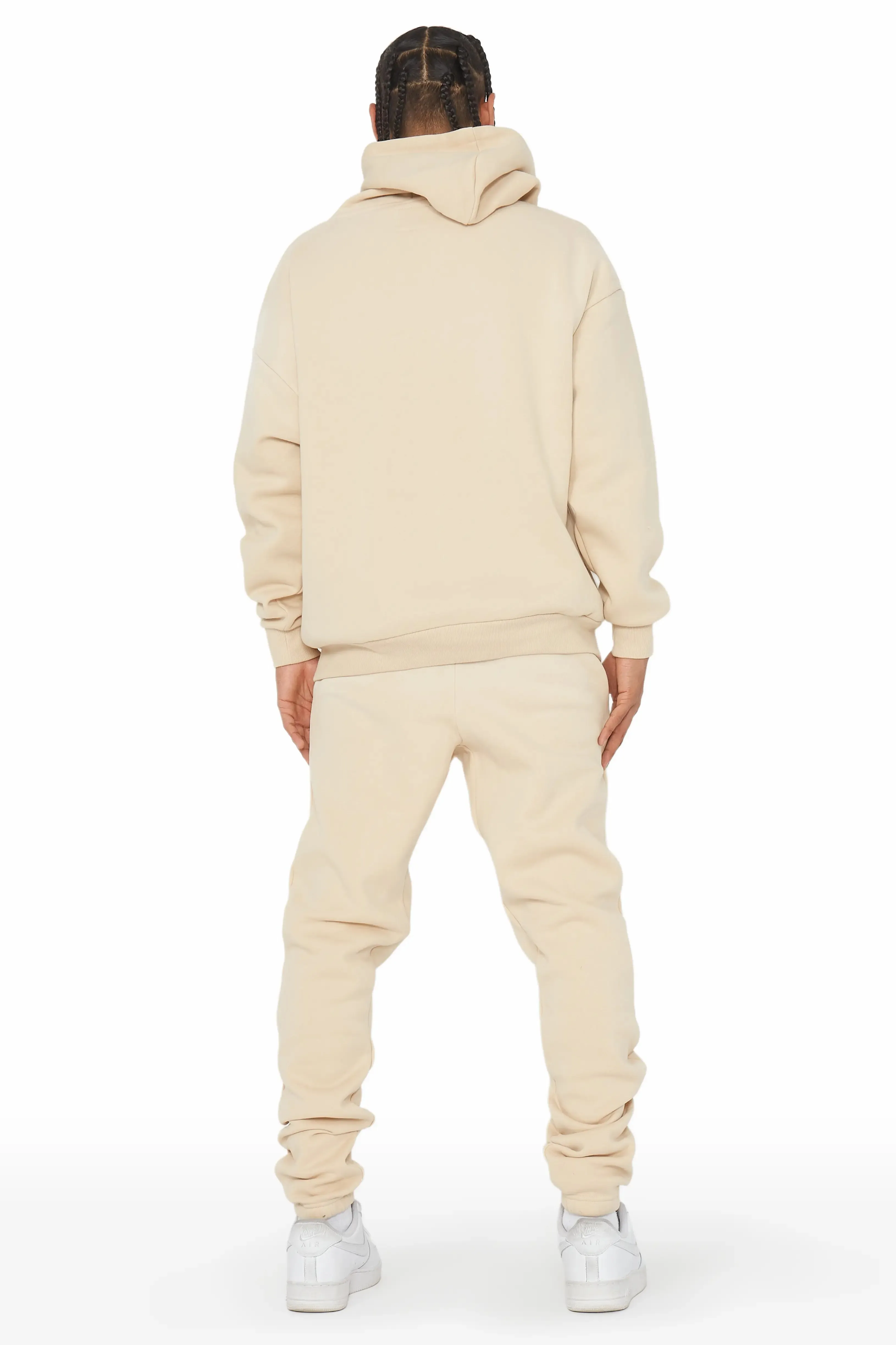 Rockstar Art Dist. Beige Relaxed Fit Track Set sold by Rockstar Original product image thumbnail 5