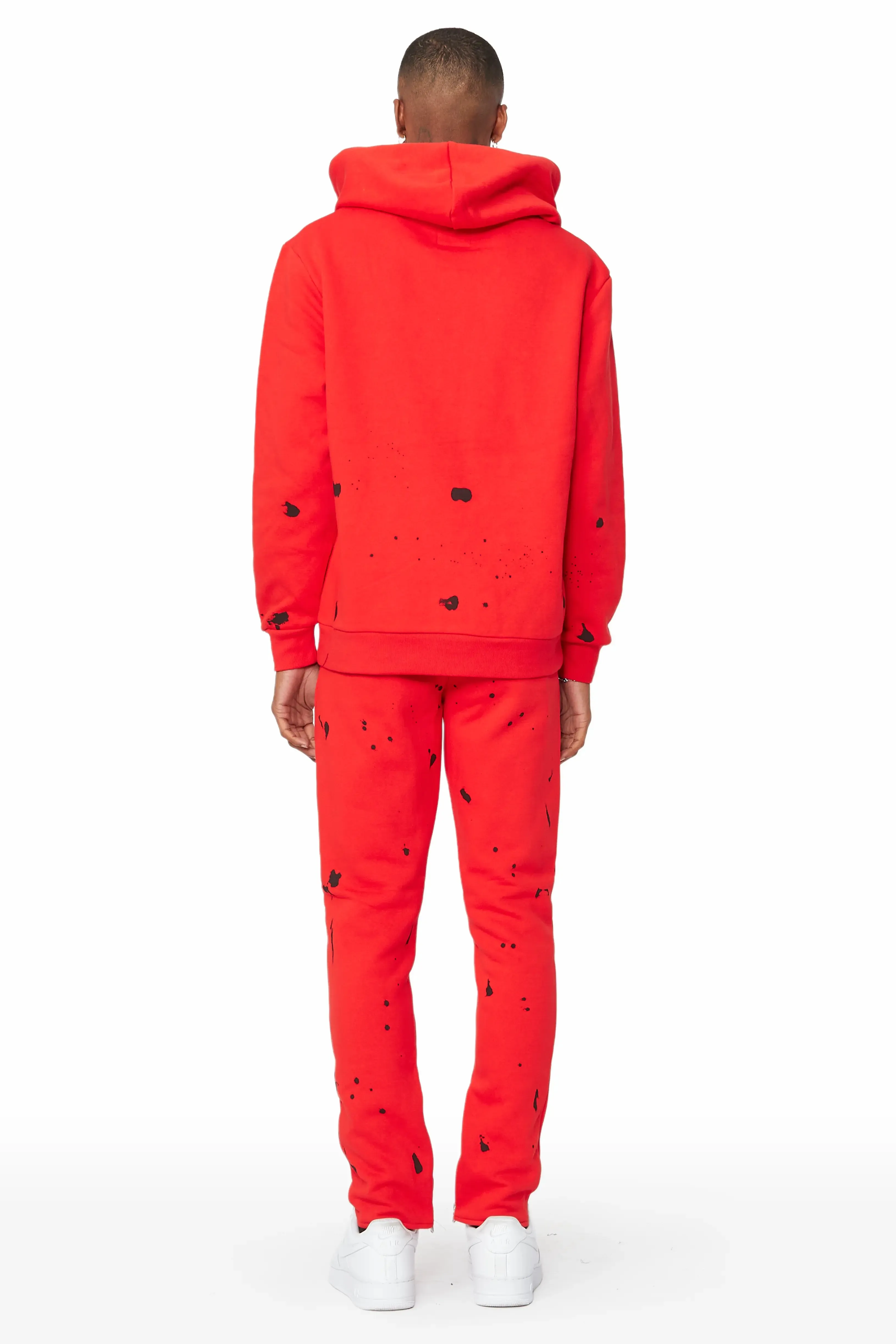 Raffer Red Slim Fit Track Set sold by Rockstar Original product image thumbnail 5