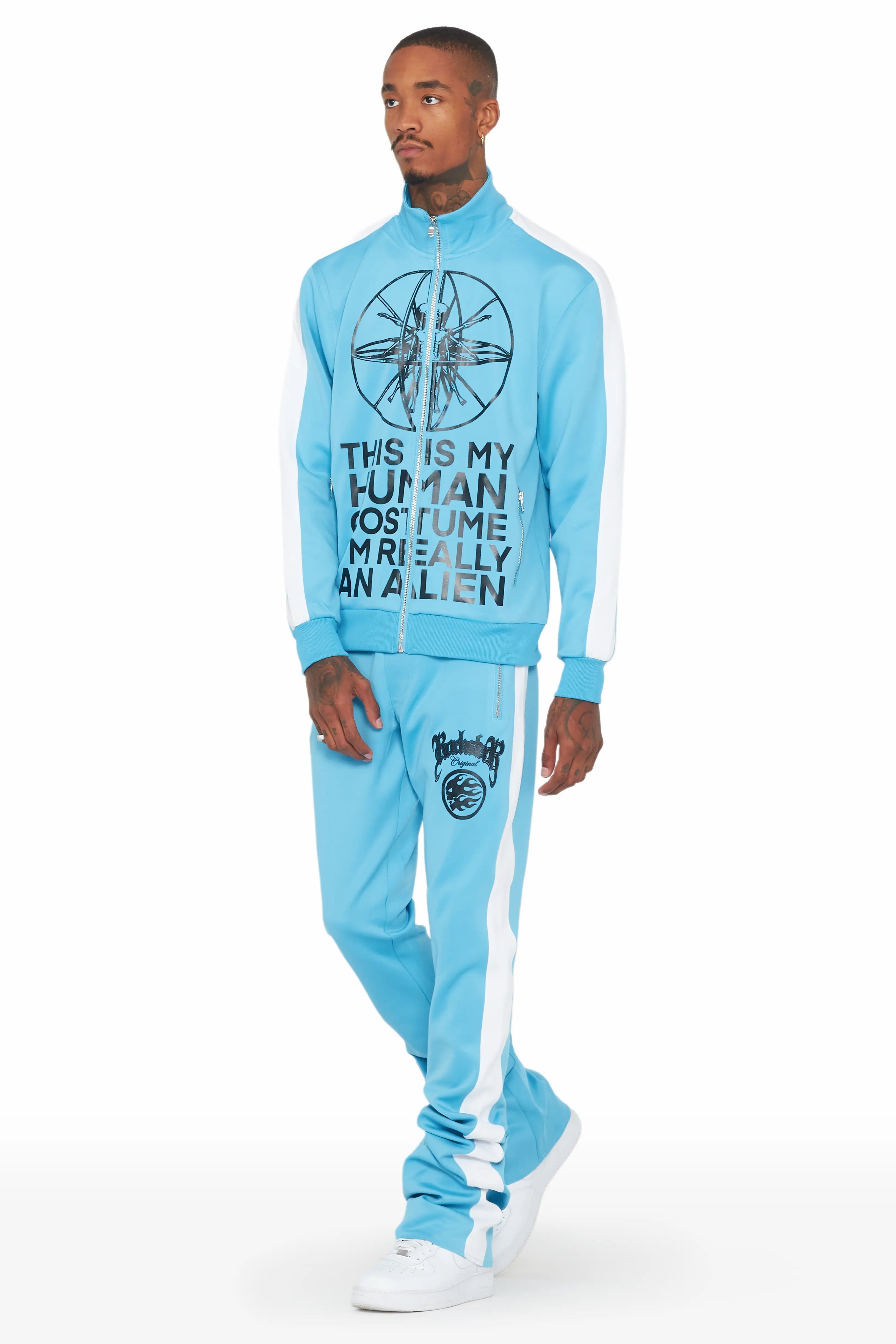 Cecyl Baby Blue Tricot Super Stacked Track Set sold by Rockstar Original product image thumbnail 2