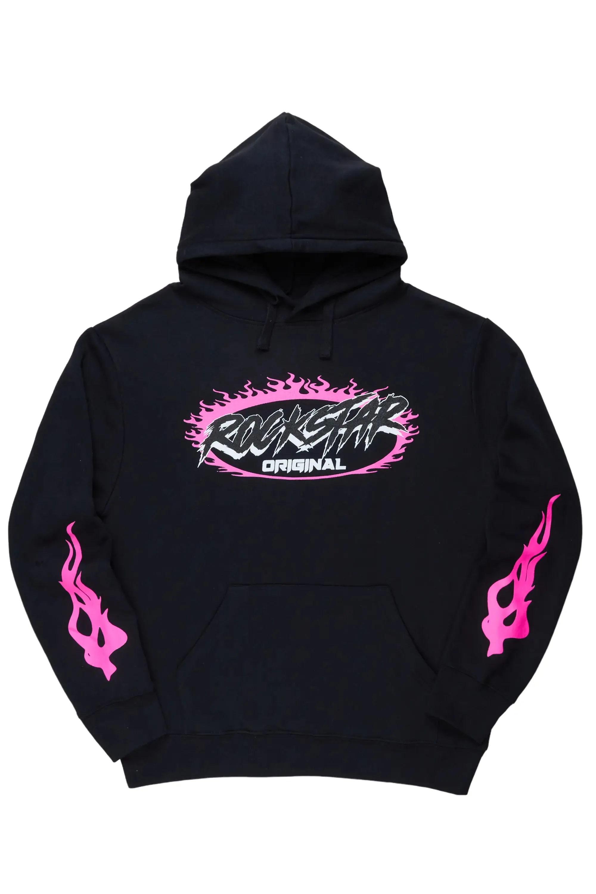 Draven Black/Pink Graphic Hoodie sold by Rockstar Original product image thumbnail 2