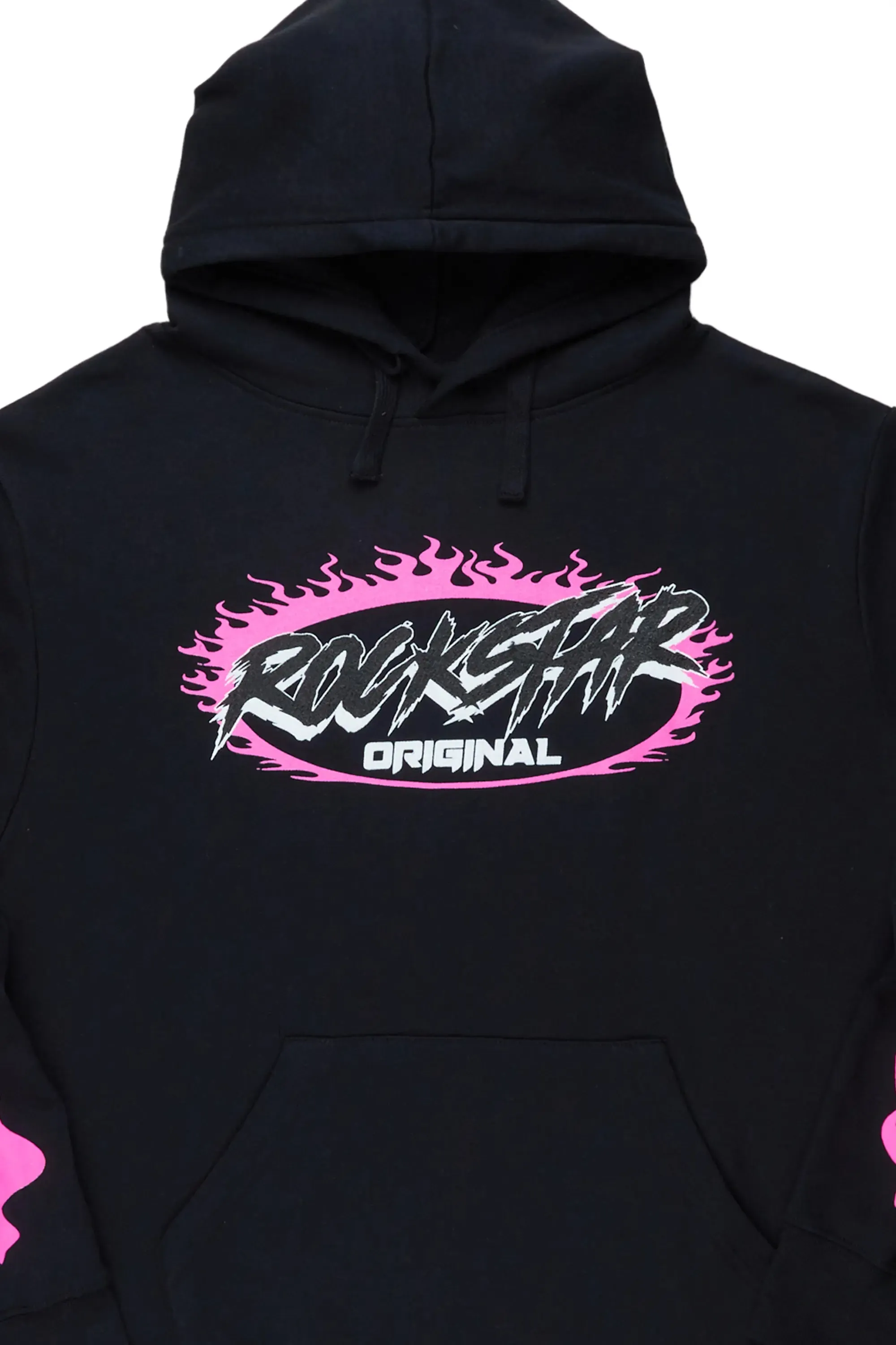 Draven Black/Pink Graphic Hoodie sold by Rockstar Original product image thumbnail 3