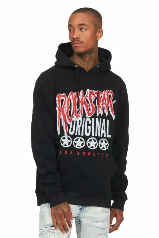 Wizzurd Black Graphic Hoodie sold by Rockstar Original
