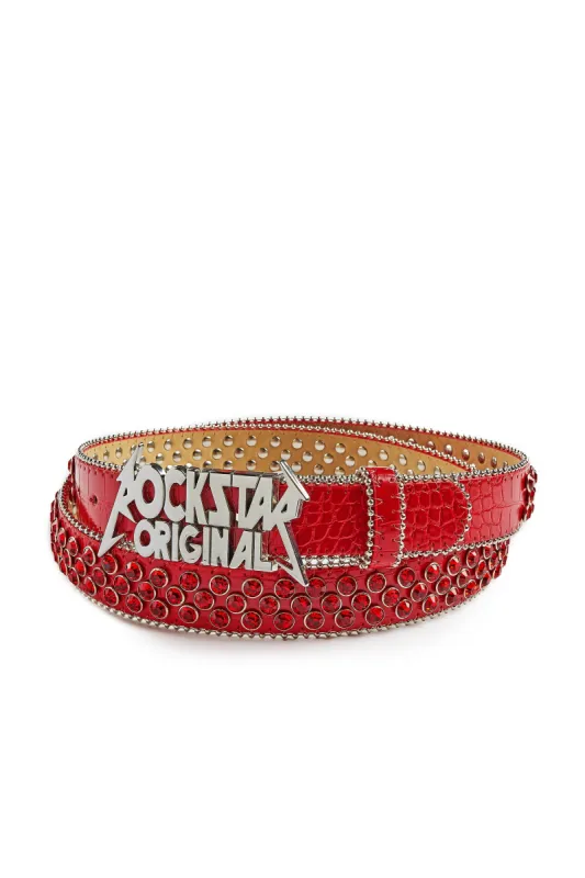 Blaze Rockstar Red Logo Belt sold by Rockstar Original