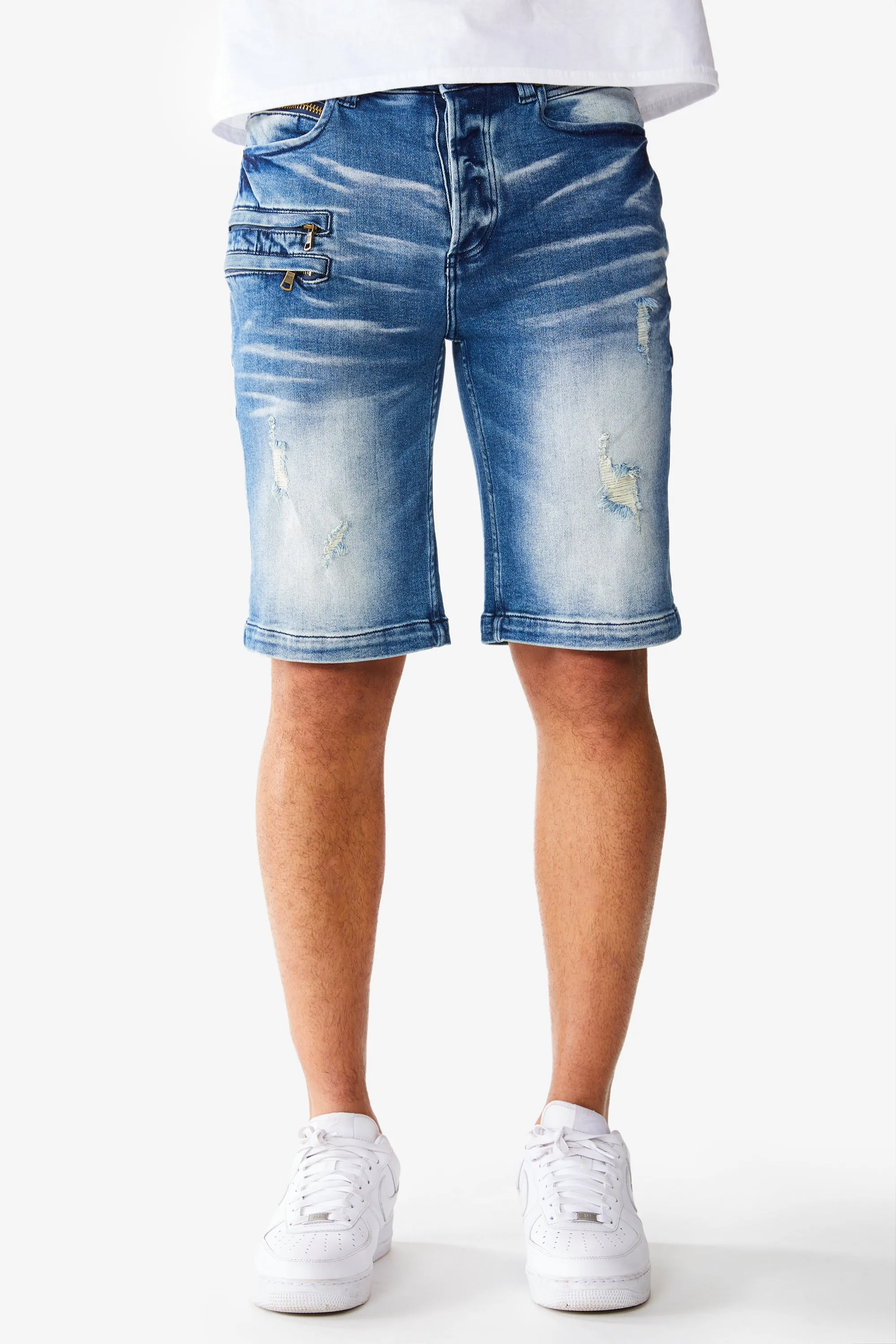 Kenny Denim Short- Blue sold by Rockstar Original product image thumbnail 2