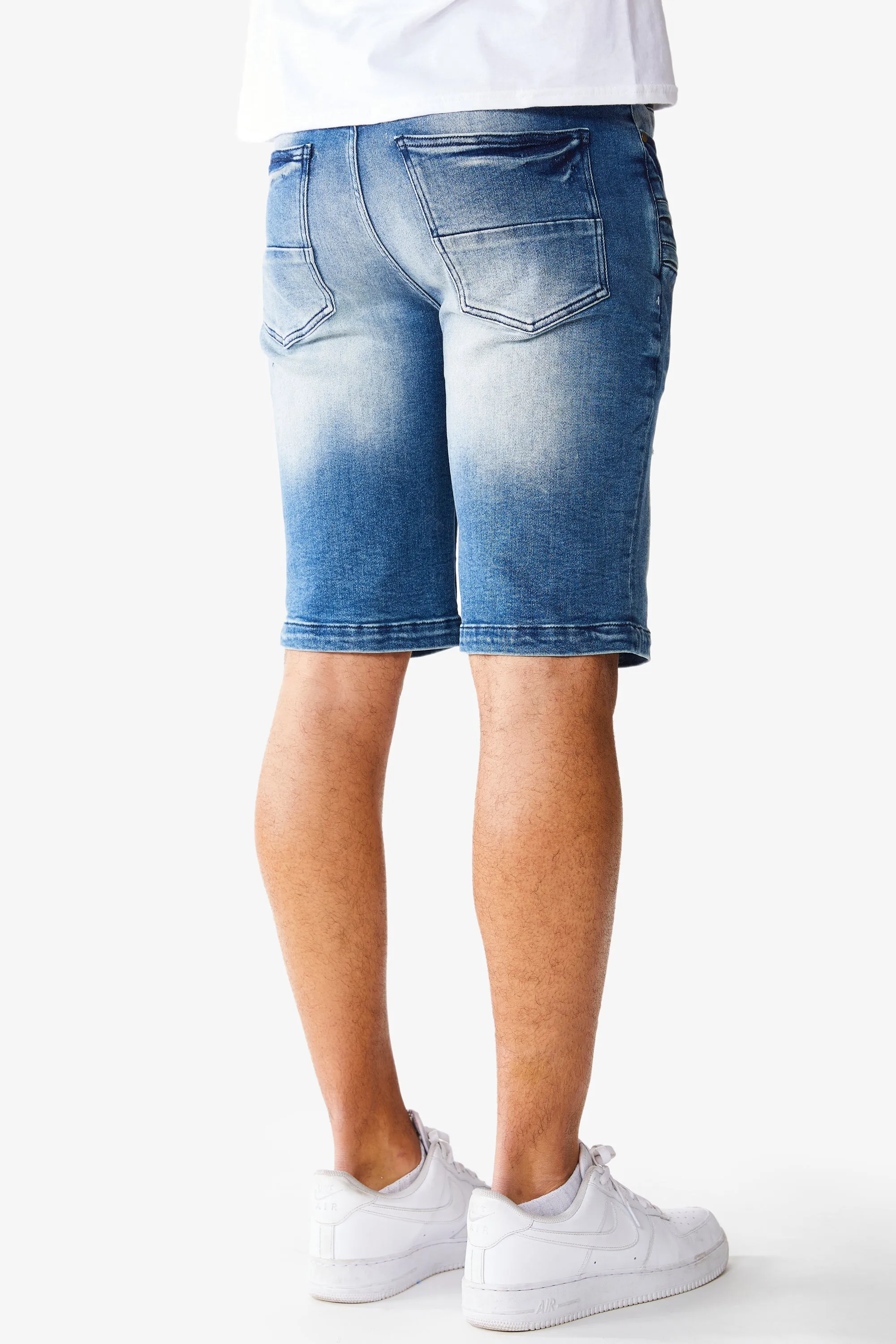 Kenny Denim Short- Blue sold by Rockstar Original product image thumbnail 4