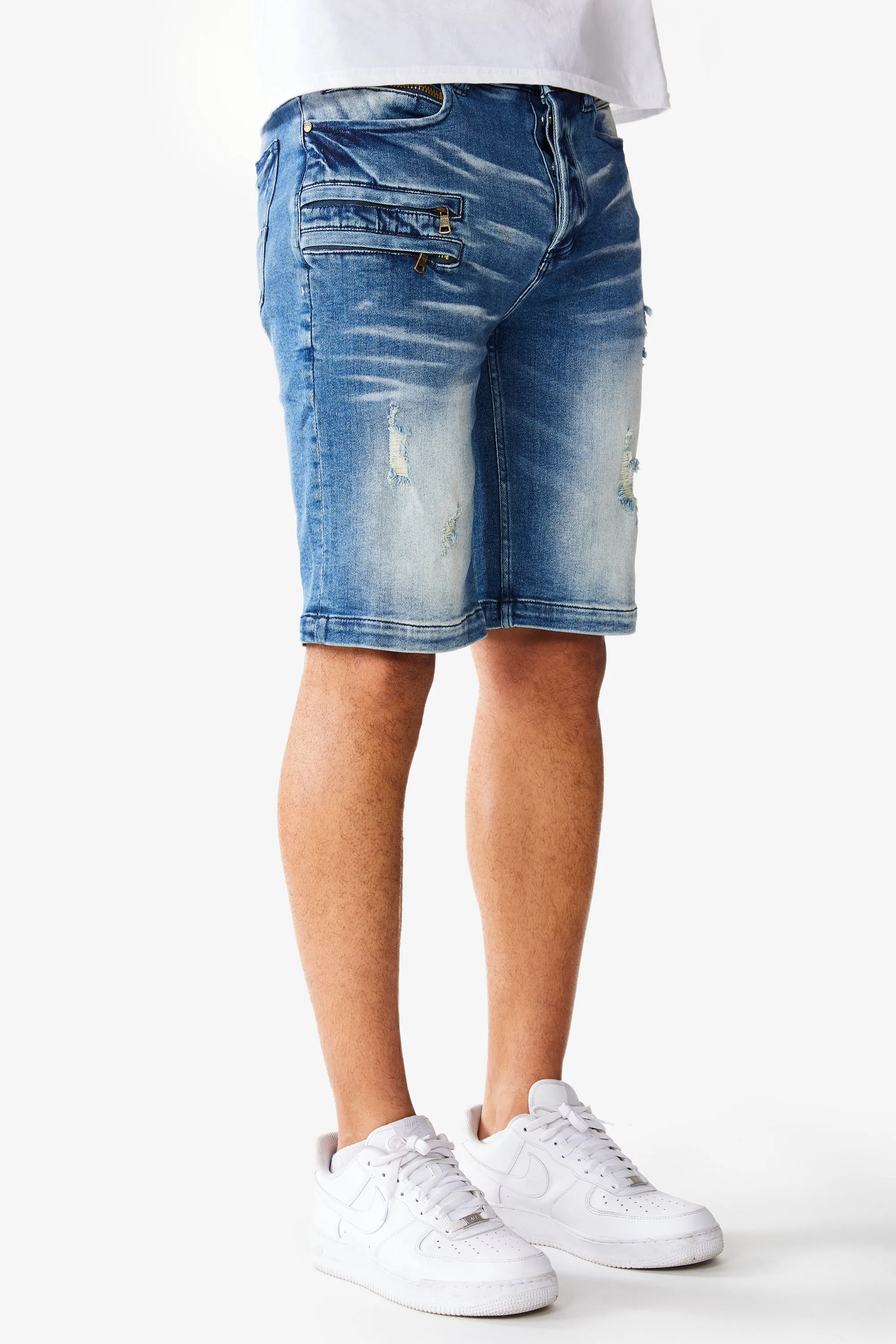 Kenny Denim Short- Blue sold by Rockstar Original product image thumbnail 3