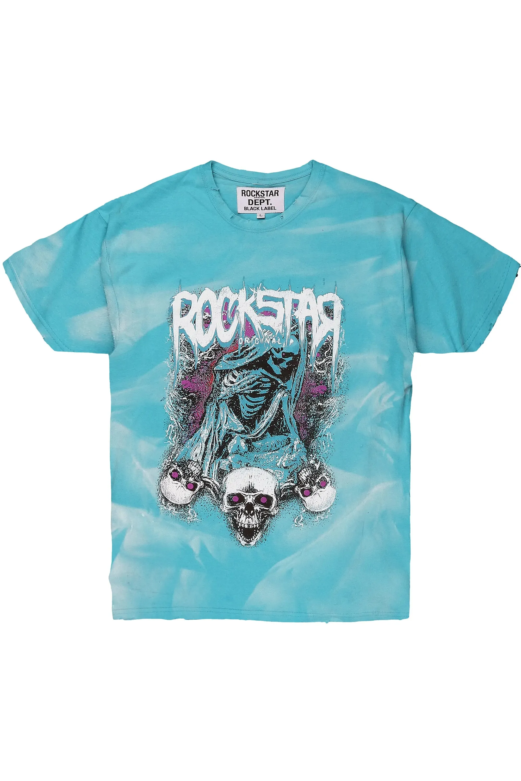 Ozzy Blue Graphic T-Shirt sold by Rockstar Original