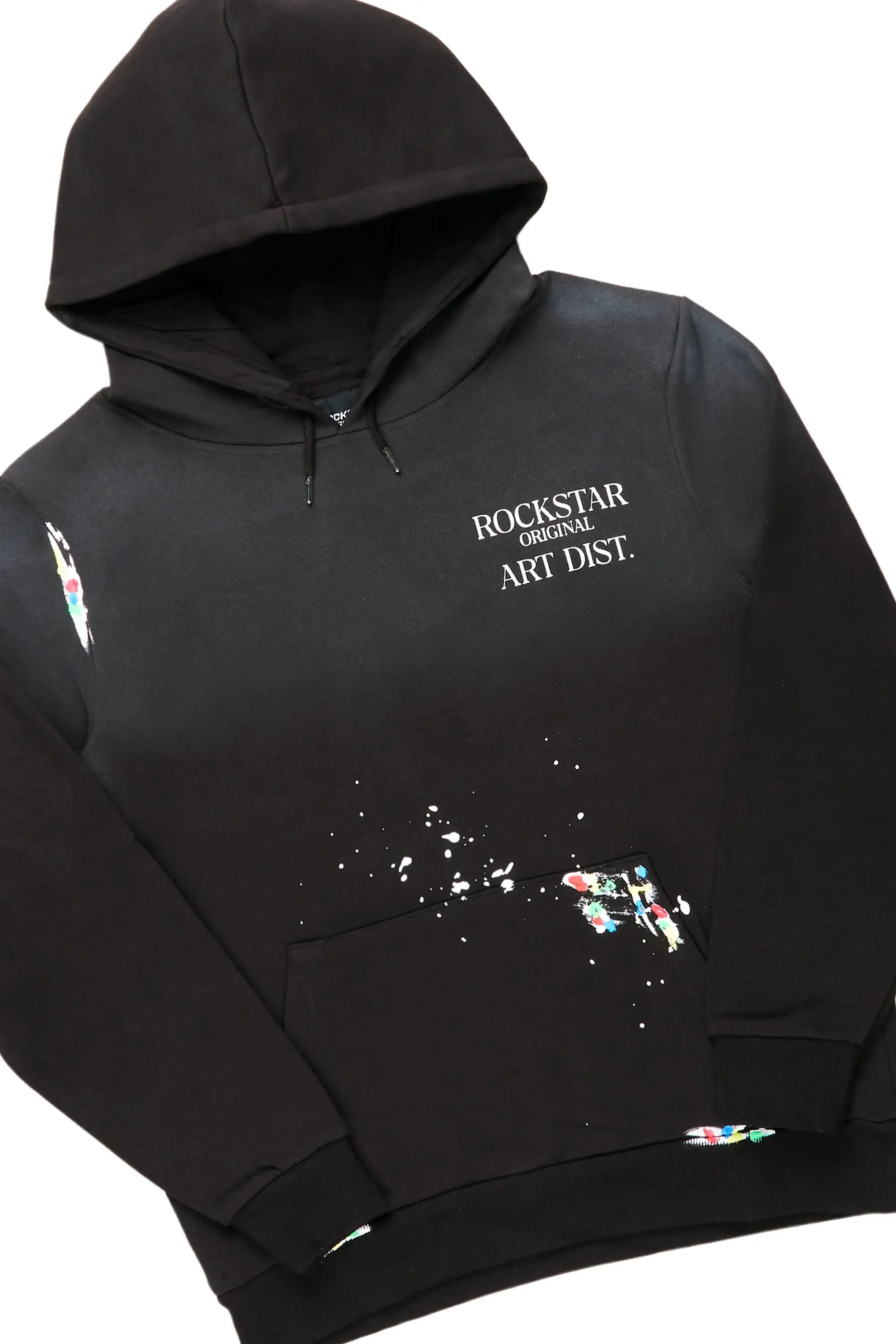 Rockstar Art Dist. Black Relaxed Fit Track Set sold by Rockstar Original product image thumbnail 2