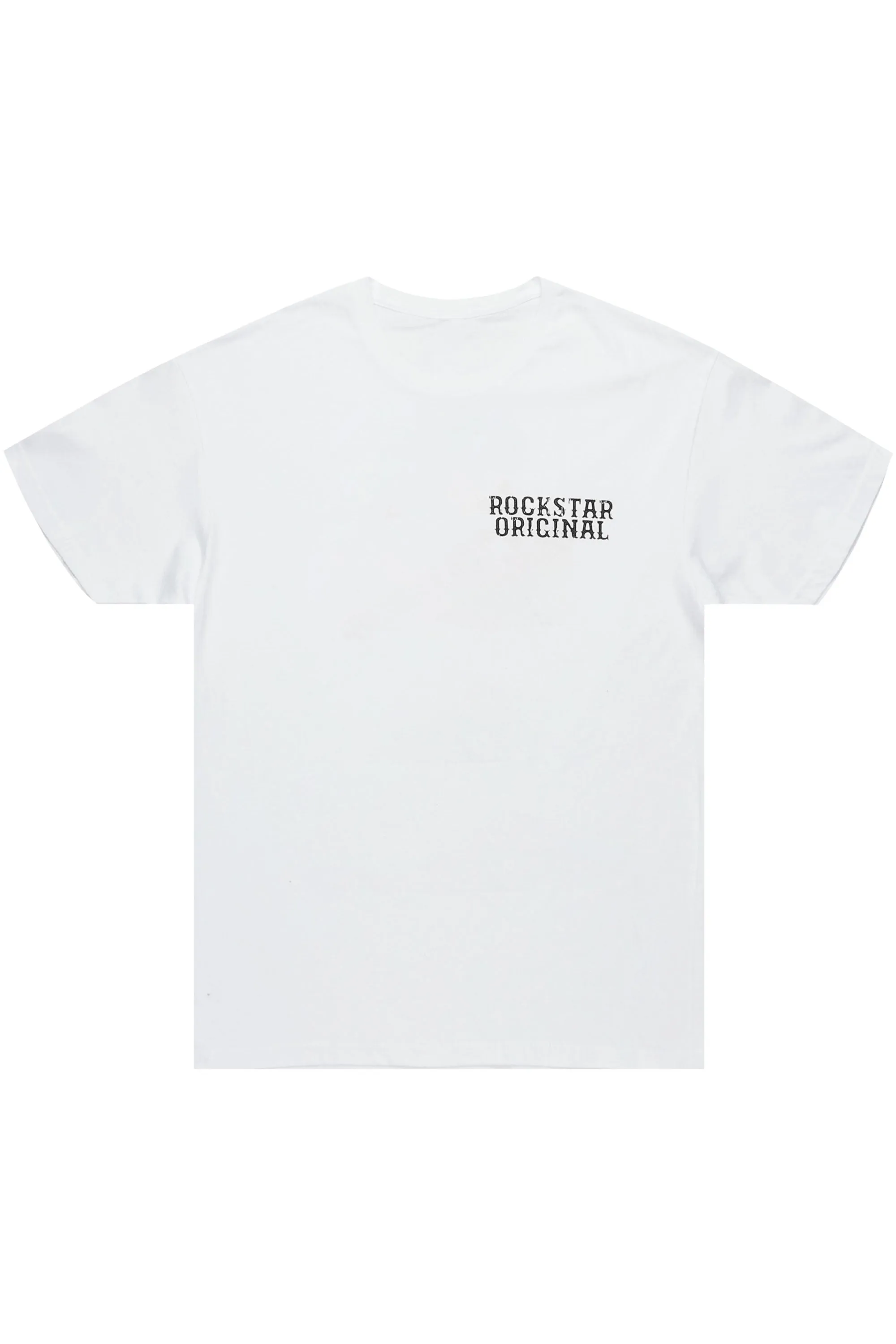Posse White/Black Graphic T-Shirt sold by Rockstar Original product image thumbnail 3