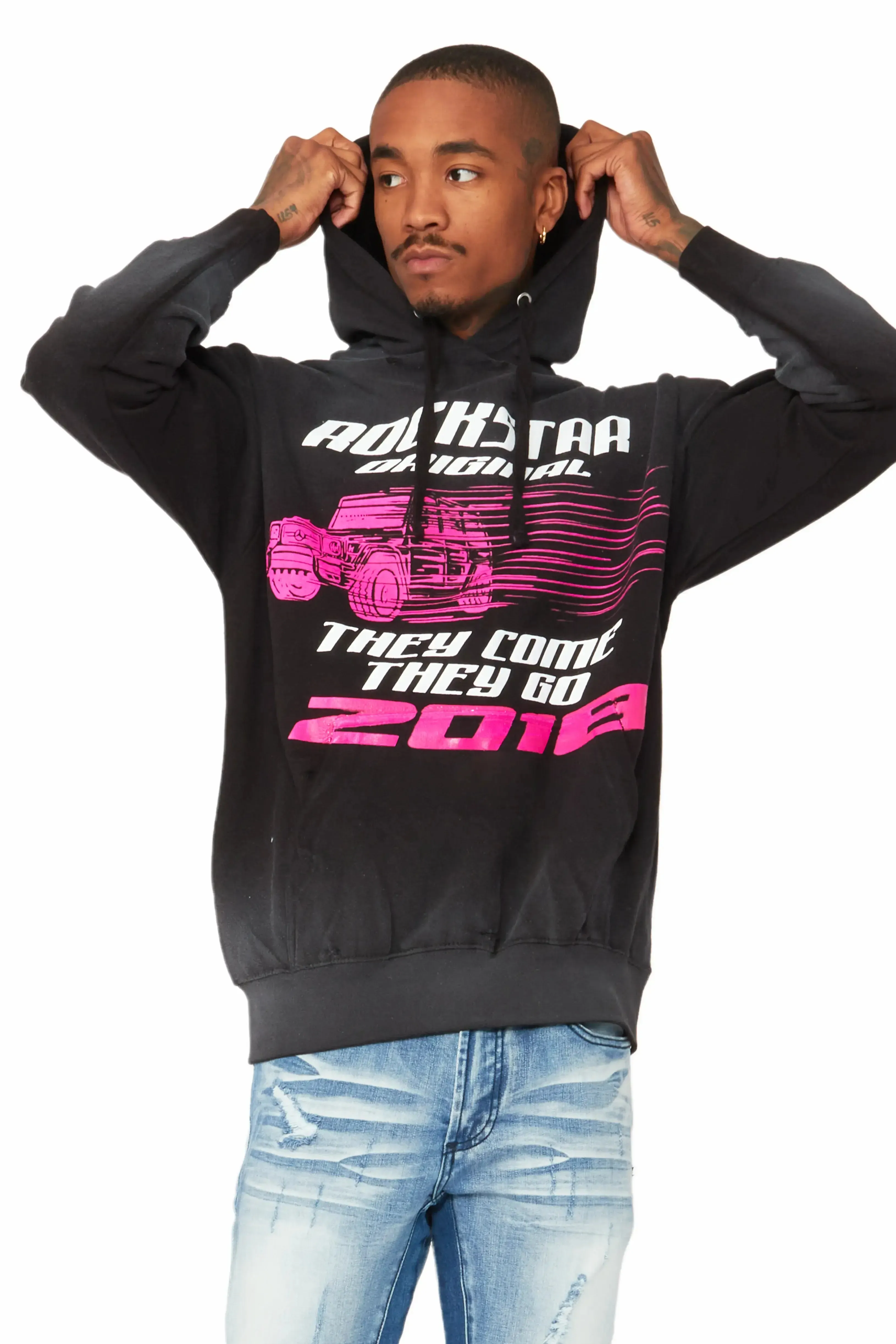 Jago Black Graphic Hoodie sold by Rockstar Original product image thumbnail 3