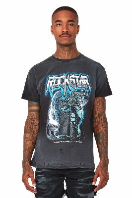 Ganen Black Graphic T-Shirt sold by Rockstar Original