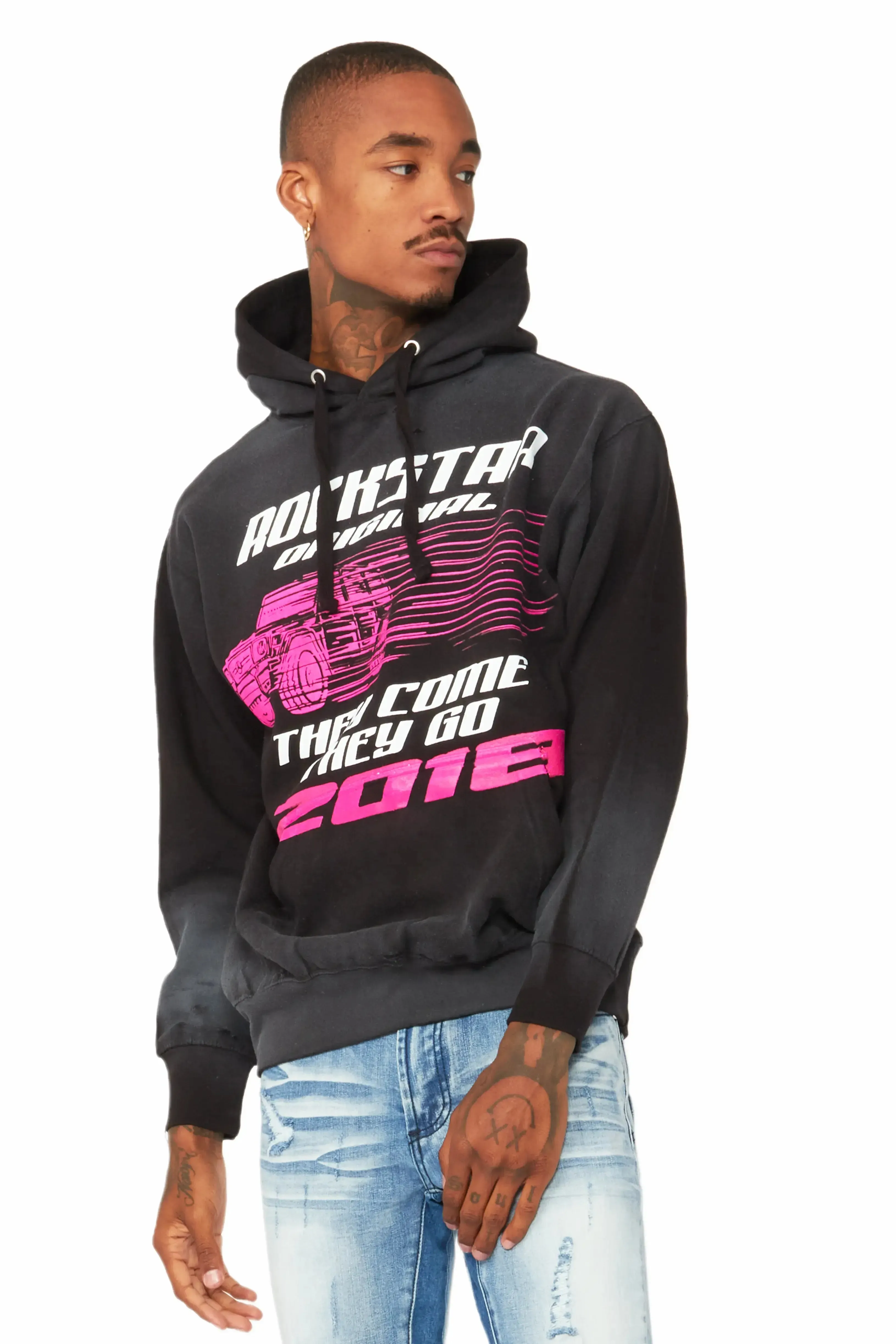 Jago Black Graphic Hoodie sold by Rockstar Original product image thumbnail 4