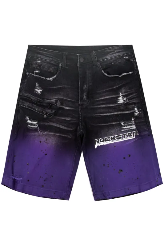 Balbo Printed Short-Purple sold by Rockstar Original