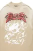 Tabby Beige Oversized Graphic T-Shirt sold by Rockstar Original
