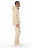 Raffer Tan Hoodie/Stacked Flare Pant Set sold by Rockstar Original