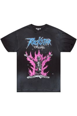 Gaston Black Graphic T-Shirt made by Rockstar Original