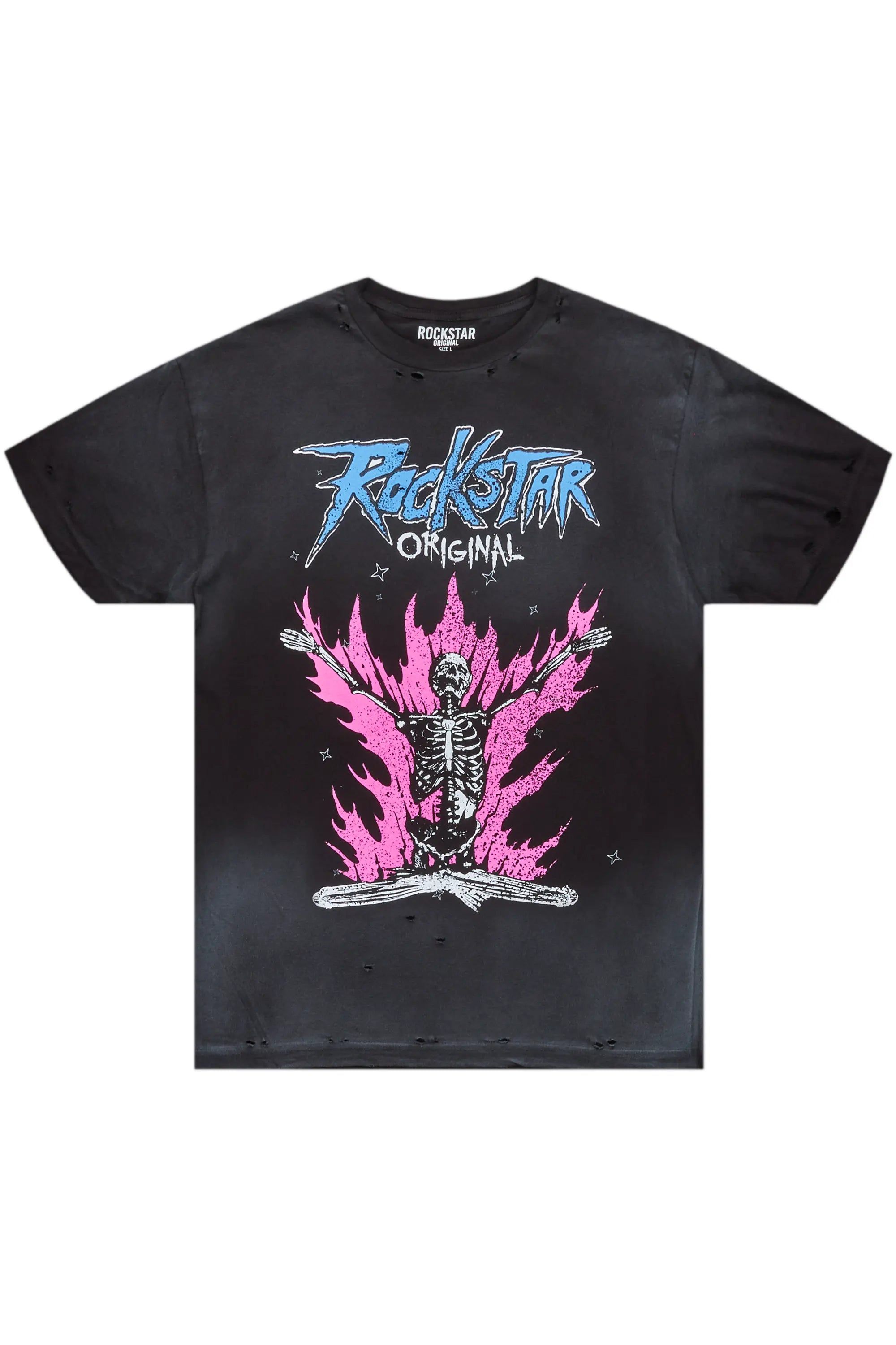 Gaston Black Graphic T-Shirt sold by Rockstar Original