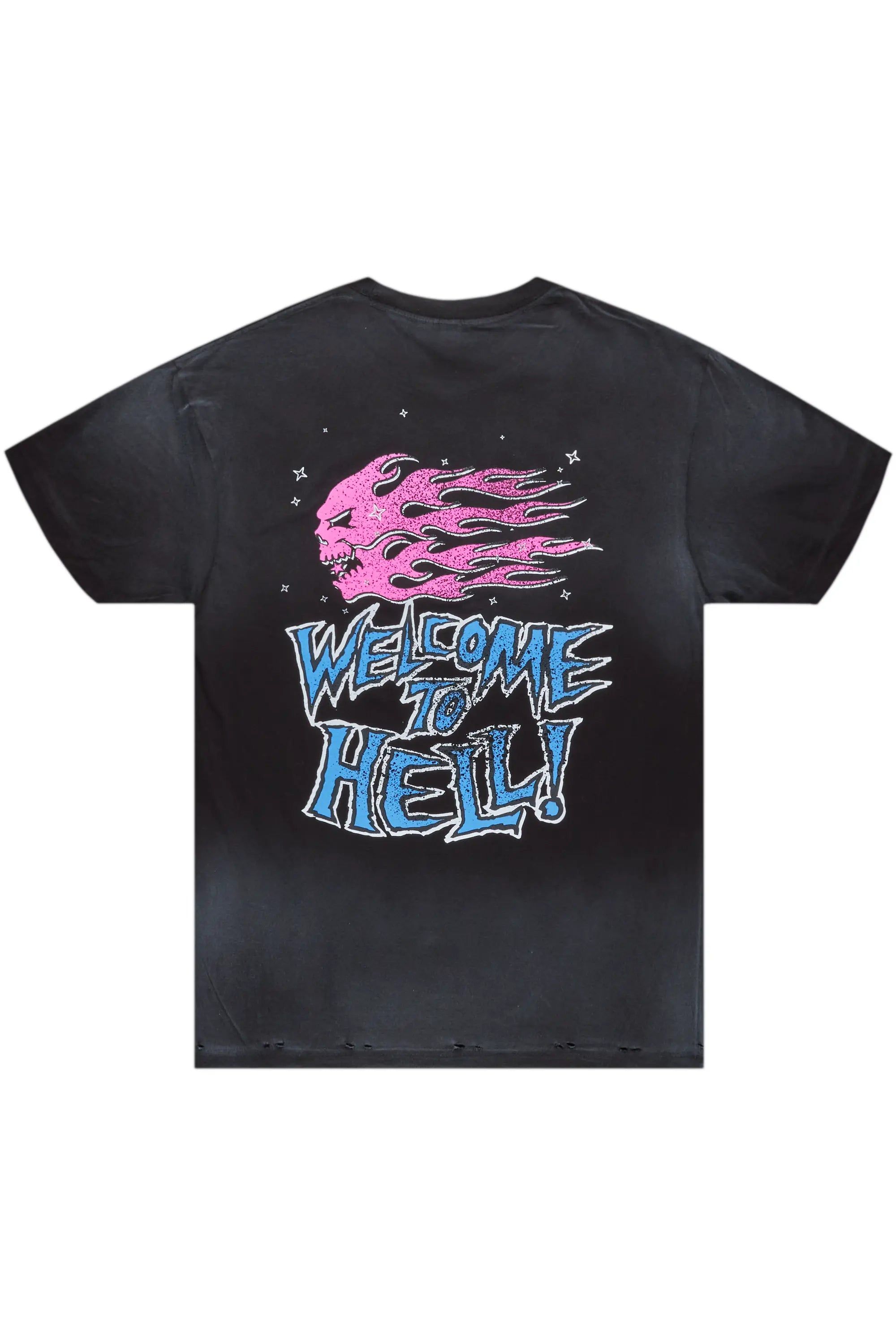 Gaston Black Graphic T-Shirt sold by Rockstar Original product image thumbnail 4