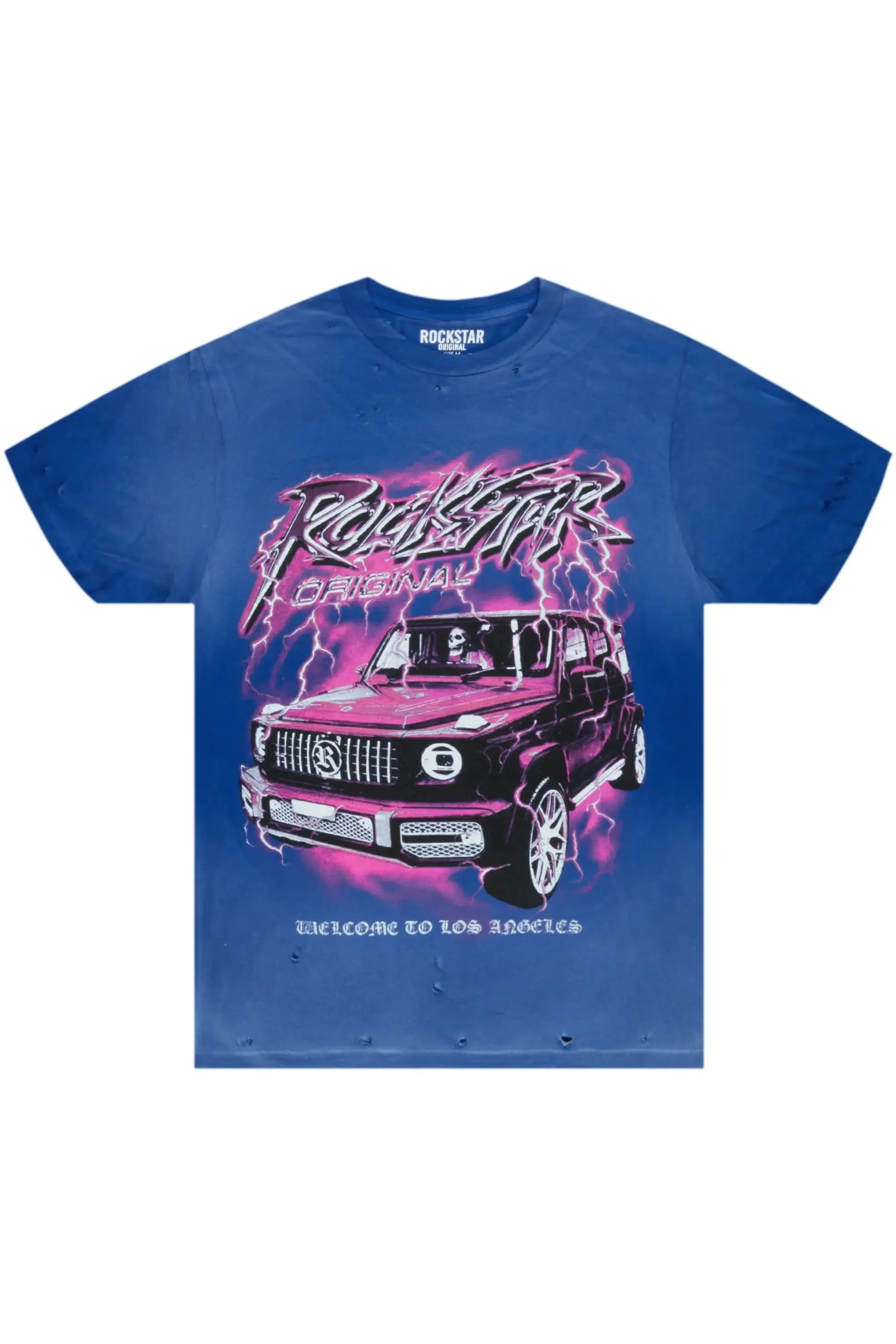 Hai Royal Blue Graphic T-Shirt sold by Rockstar Original